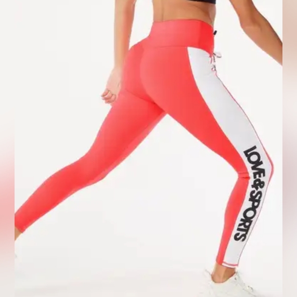 LOVE & SPORTS LEGGINGS!!! NWT!!! SIZE: L 12-14 - Picture 2 of 8